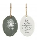 Sgraffito Hanger | You are my sunshine